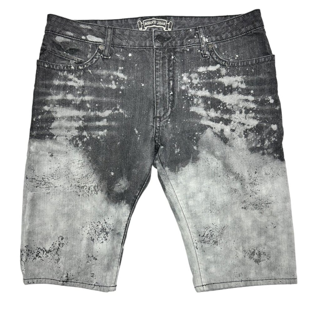 Robin's Jean Pale Ritual Denim Shorts (38)